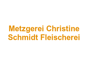 Metzgerei Christine Schmidt Fleischerei Logo