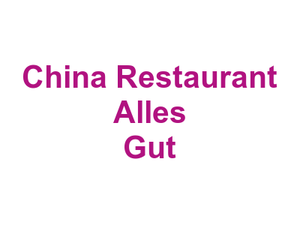 China Restaurant Alles Gut Logo