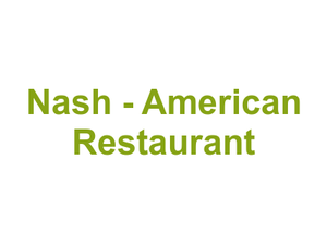 Nash - American Restaurant Logo