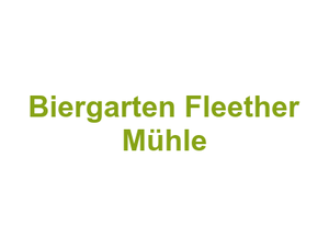 Biergarten Fleether Mühle Logo