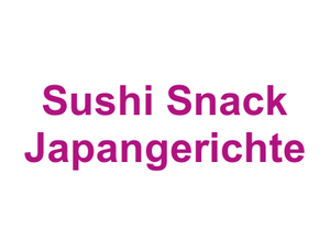 Sushi Snack Japangerichte Logo