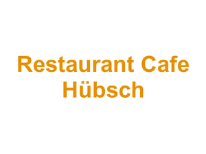 Restaurant Cafe Hübsch Logo