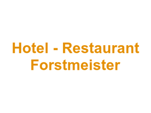 Hotel - Restaurant Forstmeister Logo