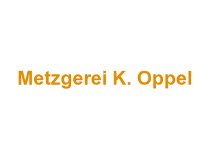 Metzgerei K. Oppel Logo