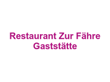 Restaurant Zur Fähre Gaststätte Logo
