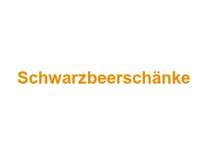 Schwarzbeerschänke Logo