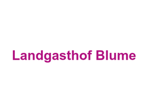 Landgasthof Blume Logo