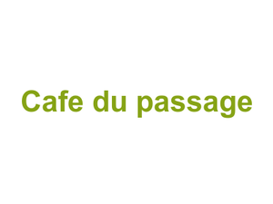 Cafe du passage Logo