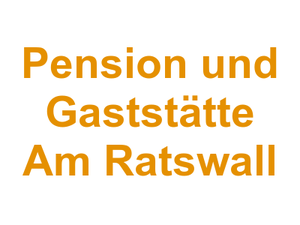 Pension und Gaststätte Am Ratswall Logo