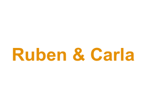 Ruben & Carla Logo