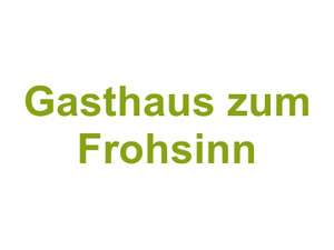 Gasthaus zum Frohsinn Logo