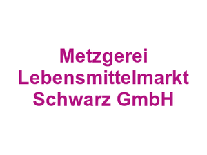 Metzgerei Lebensmittelmarkt Schwarz GmbH Logo