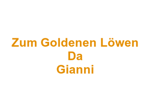 Zum Goldenen Löwen Da Gianni Logo