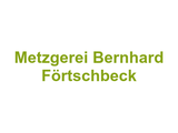 Metzgerei Bernhard Förtschbeck Logo