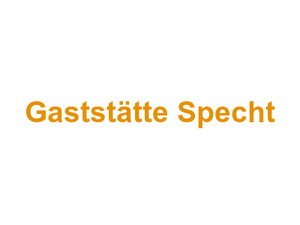 Gaststätte Specht Logo