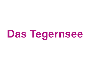 Das Tegernsee Logo