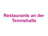 Restaurants an der Tennishalle Logo