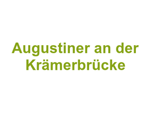 Augustiner an der Krämerbrücke Logo