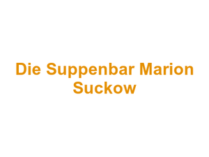 Die Suppenbar Marion Suckow Logo