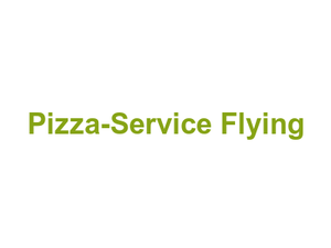 Pizza-Service Flying Logo