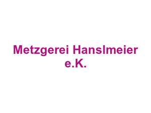 Metzgerei Hanslmeier e.K. Logo