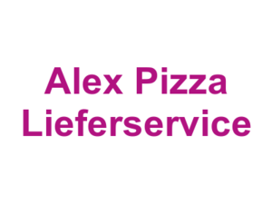 Alex Pizza Lieferservice Logo