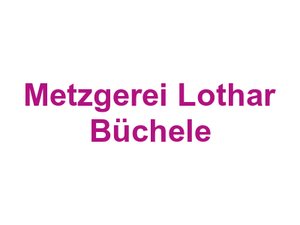 Metzgerei Lothar Büchele Logo