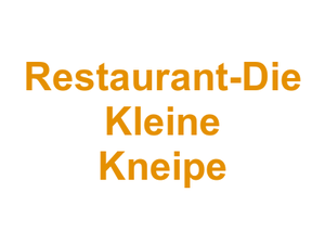 Restaurant-Die Kleine Kneipe Logo