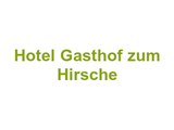 Hotel Gasthof zum Hirsche Logo
