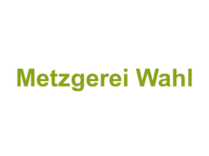 Metzgerei Wahl Logo