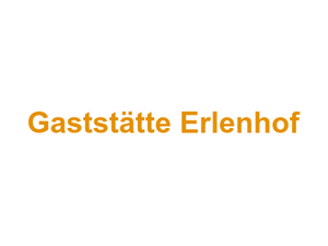 Gaststätte Erlenhof Logo