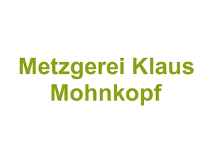 Metzgerei Klaus Mohnkopf Logo