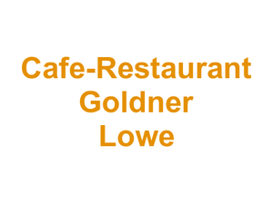 Cafe-Restaurant Goldner Lowe Logo