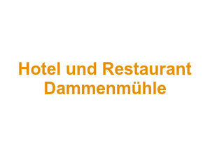 Hotel und Restaurant Dammenmühle Logo