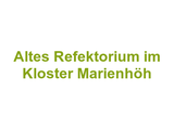 Altes Refektorium im Kloster Marienhöh Logo