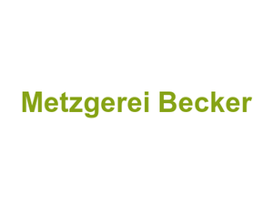 Metzgerei Becker Logo