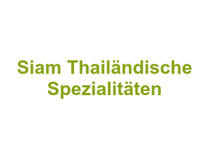 Siam Thailändische Spezialitäten Logo