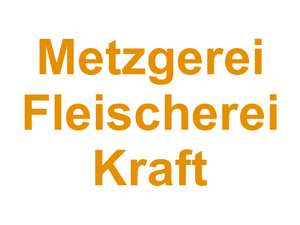 Metzgerei Fleischerei Kraft Logo