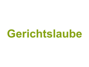 Gerichtslaube Logo