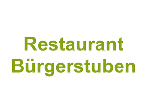 Restaurant Bürgerstuben Logo
