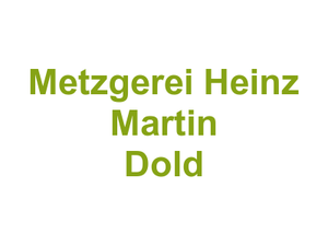 Metzgerei Heinz Martin Dold Logo