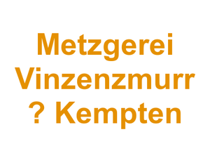 Metzgerei Vinzenzmurr  – Kempten Logo