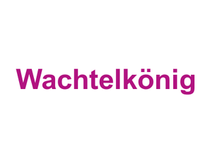 Wachtelkönig Logo