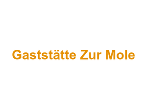 Gaststätte Zur Mole Logo