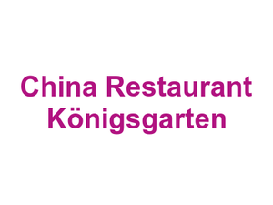 China Restaurant Königsgarten Logo