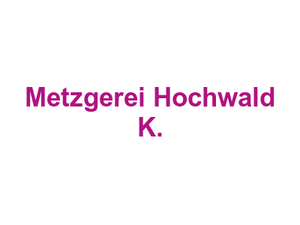 Metzgerei Hochwald K. Logo