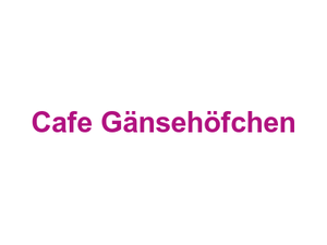 Cafe Gänsehöfchen Logo