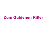 Zum Güldenen Ritter Logo