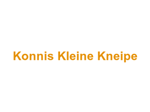 Konnis Kleine Kneipe Logo