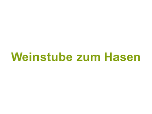 Weinstube zum Hasen Logo